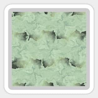 Green Marble Cactus Stone Sticker